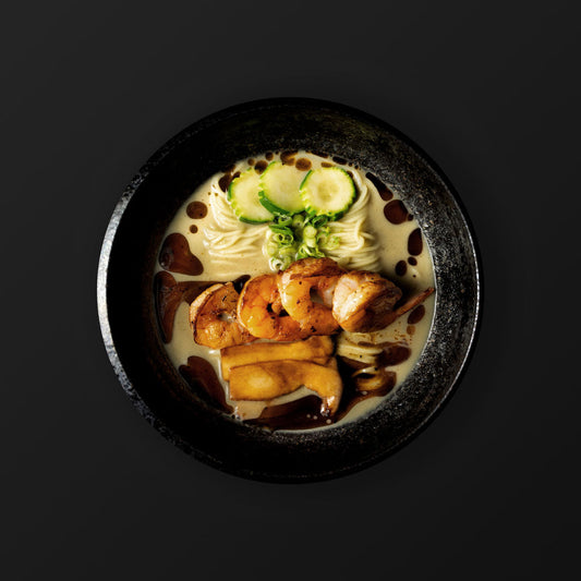 Crémeux Umami Ramen - Scampis grillés ♥️