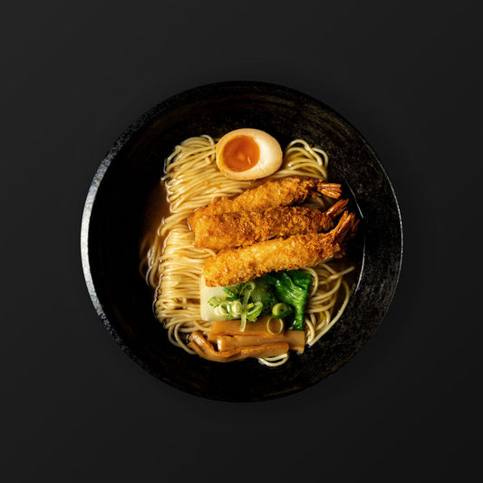 Shoyu Ramen - Scampis frits - Saveur oignon jeune