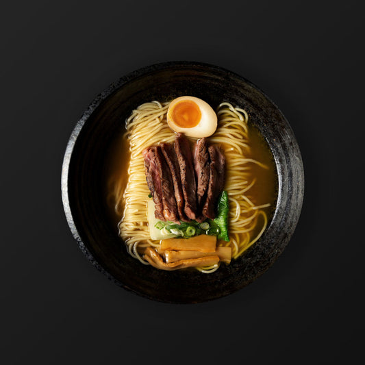 Shoyu Ramen - Entrecôte de bœuf - Saveur oignon jeune