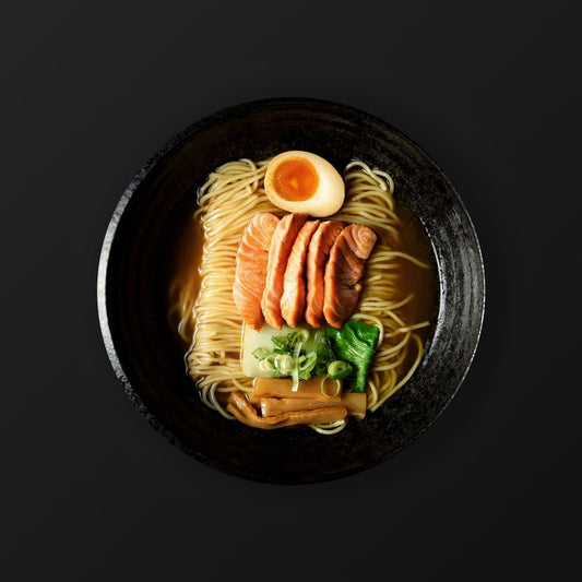 Shoyu Ramen - Saumon grillé - Saveur oignon jeune