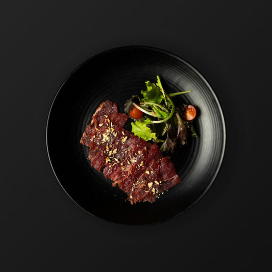 Carpaccio d'entrecôte fumée ♥️